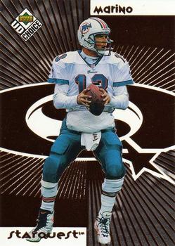 1998 UD Choice - StarQuest/RookQuest Gold #SR13 Dan Marino / Brian Griese Front