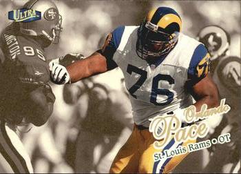 1998 Ultra - Gold Medallion #13G Orlando Pace Front
