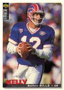1995 Collector's Choice #135 Jim Kelly Front