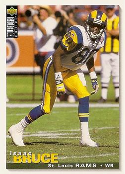 1995 Collector's Choice #301 Isaac Bruce Front