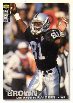 1995 Collector's Choice #62 Tim Brown Front