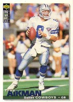1995 Collector's Choice #66 Troy Aikman Front