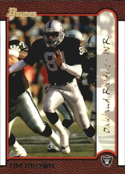 1999 Bowman - Gold #61 Tim Brown Front