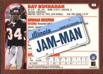 1999 Bowman - Interstate #65 Ray Buchanan Back