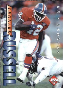 1995 Collector's Edge #63 Leonard Russell Front