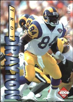 1995 Collector's Edge #108 Troy Drayton Front