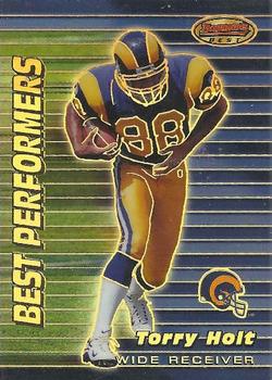 1999 Bowman's Best - Refractors #99 Torry Holt Front