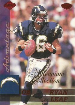 1999 Collector's Edge Advantage - Millennium Collection Red #125 Ryan Leaf Front