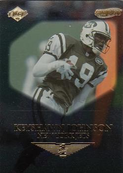 1999 Collector's Edge First Place - Gold Ingot #104 Keyshawn Johnson Front