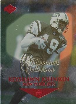 1999 Collector's Edge First Place - Millennium Collection Red #104 Keyshawn Johnson Front