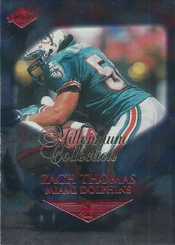 1999 Collector's Edge First Place - Millennium Collection Red #81 Zach Thomas Front