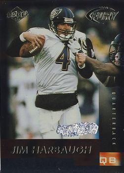 1999 Collector's Edge Fury - Galvanized Previews #61 Jim Harbaugh Front