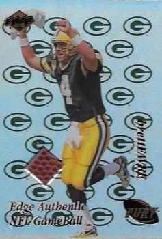 1999 Collector's Edge Fury - Game Ball #BF Brett Favre Front