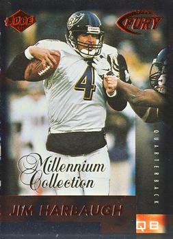 1999 Collector's Edge Fury - Millennium Collection Red #61 Jim Harbaugh Front