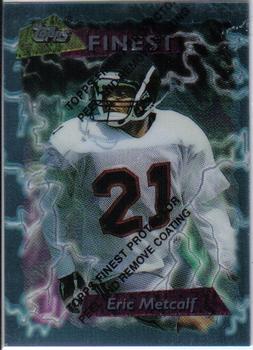 1995 Finest #269 Eric Metcalf Front