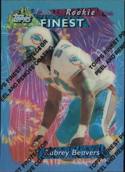 1995 Finest #117 Aubrey Beavers Front