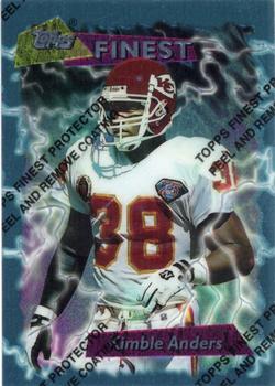 1995 Finest #208 Kimble Anders Front
