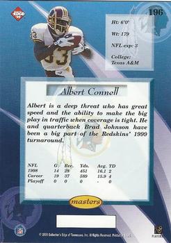 1999 Collector's Edge Masters - HoloGold #196 Albert Connell Back