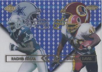 1999 Collector's Edge Masters - Main Event #ME4 Raghib Ismail / Stephen Davis Front