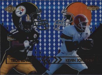 1999 Collector's Edge Masters - Main Event #ME5 Troy Edwards / Kevin Johnson Front