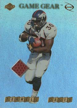 1999 Collector's Edge Odyssey - Game Gear HoloGold Aftermarket #GG1 Terrell Davis Front