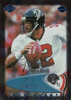 1999 Collector's Edge Odyssey - Millennium Collection Blue #10 Chris Chandler Front