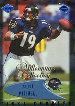 1999 Collector's Edge Odyssey - Millennium Collection Blue #17 Scott Mitchell Front