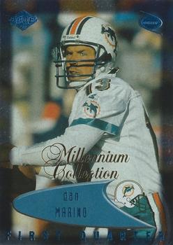 1999 Collector's Edge Odyssey - Millennium Collection Blue #80 Dan Marino Front