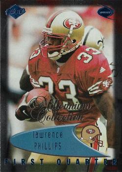 1999 Collector's Edge Odyssey - Millennium Collection Blue #129 Lawrence Phillips Front