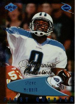 1999 Collector's Edge Odyssey - Millennium Collection Blue #145 Steve McNair Front