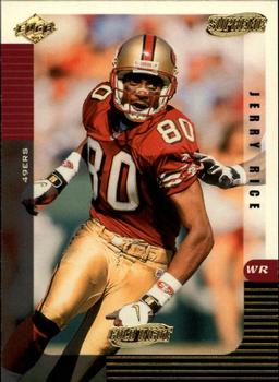 1999 Collector's Edge Supreme - Gold Ingot #111 Jerry Rice Front