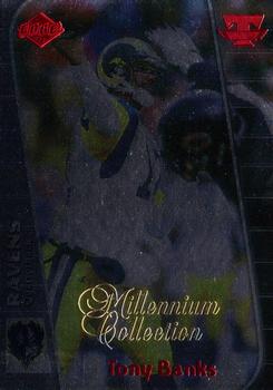 1999 Collector's Edge Triumph - Millennium Collection Red #T102 Tony Banks Front