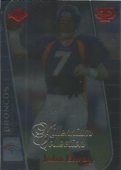 1999 Collector's Edge Triumph - Millennium Collection Red #T115 John Elway Front