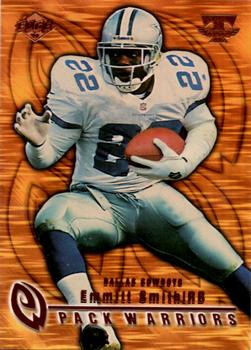 1999 Collector's Edge Triumph - Pack Warriors #PW3 Emmitt Smith Front