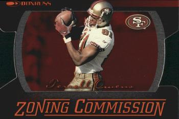 1999 Donruss - Zoning Commission Red #ZC14 Terrell Owens Front
