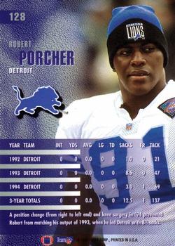 1995 Fleer #128 Robert Porcher Back