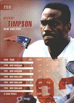 1995 Fleer #259 Michael Timpson Back