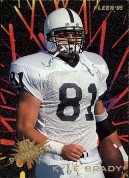 1995 Fleer - NFL Prospects #2 Kyle Brady Front