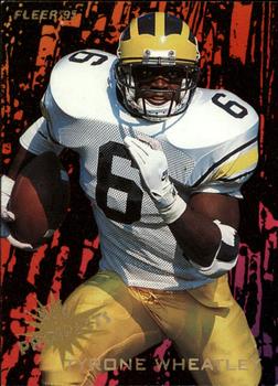 1995 Fleer - NFL Prospects #19 Tyrone Wheatley Front