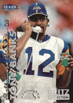 1999 Fleer Tradition - Blitz Collection #34BC Tony Banks Front