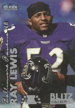 1999 Fleer Tradition - Blitz Collection #137BC Ray Lewis Front