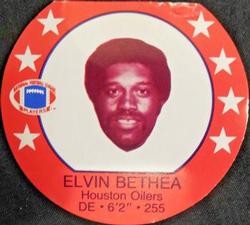 1979 Icee Discs #NNO Elvin Bethea Front