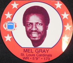 1979 Icee Discs #NNO Mel Gray Front