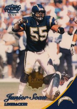 1999 Pacific - Opening Day #351 Junior Seau Front