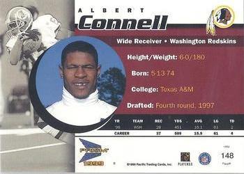 1999 Pacific Prism - Holographic Gold #148 Albert Connell Back