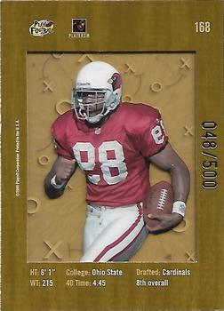 1999 Playoff Absolute SSD - Coaches Collection Silver #168 David Boston Back