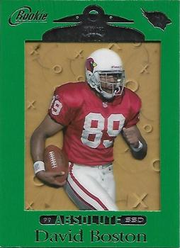 1999 Playoff Absolute SSD - Green #168 David Boston Front