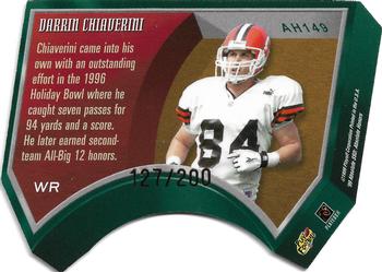 1999 Playoff Absolute SSD - Honors Red #AH149 Darrin Chiaverini Back