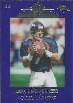 1999 Playoff Absolute SSD - Purple #36 John Elway Front
