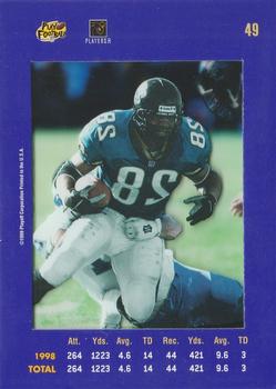 1999 Playoff Absolute SSD - Purple #49 Fred Taylor Back